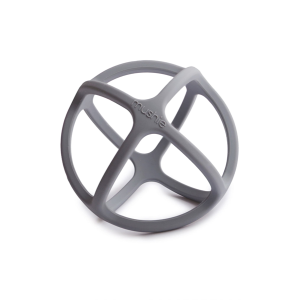 Bild von Mushie Silikon Ball Beißring Spielzeug in Dove Gray bei Nordstrom