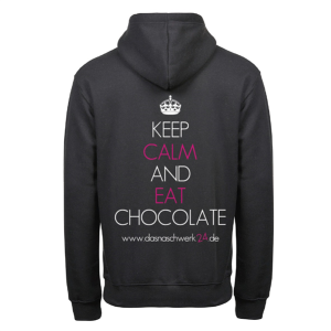 Bild von Hoddie Herren "Keep Calm"