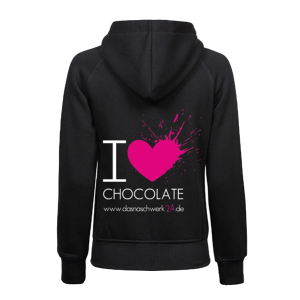 Bild von Zipper Damen "I love Chocolate"