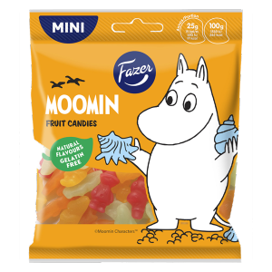 Bild von Fazer Moomin fruit sweets 80 g