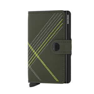 Bild von Secrid Ausweis-/Kreditkartenetui MINIWALLET-STITCHED Linea Lime