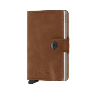 Bild von Secrid Ausweis-/Kreditkartenetui MINIWALLET-VINTAGE COGNAC-SILVER