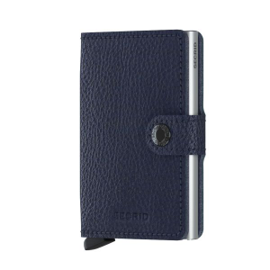 Bild von Secrid Ausweis-/Kreditkartenetui MINIWALLET-VEGETABLE-TANNED Navy-Silver