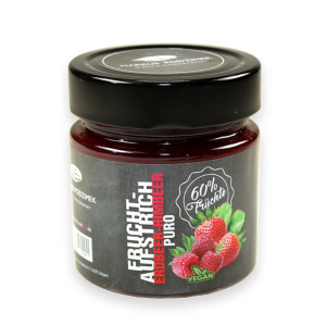 Bild von Erdbeer- Himbeer "Puro" - Fruchtaufstrich OHNE KERNE - 60% Frucht