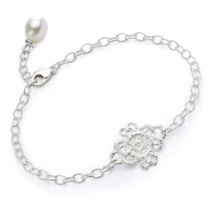 Bild von Brigitte Adolph Armband Ag 925 SW Perle Mona Lisa 2464-AG-SW-1